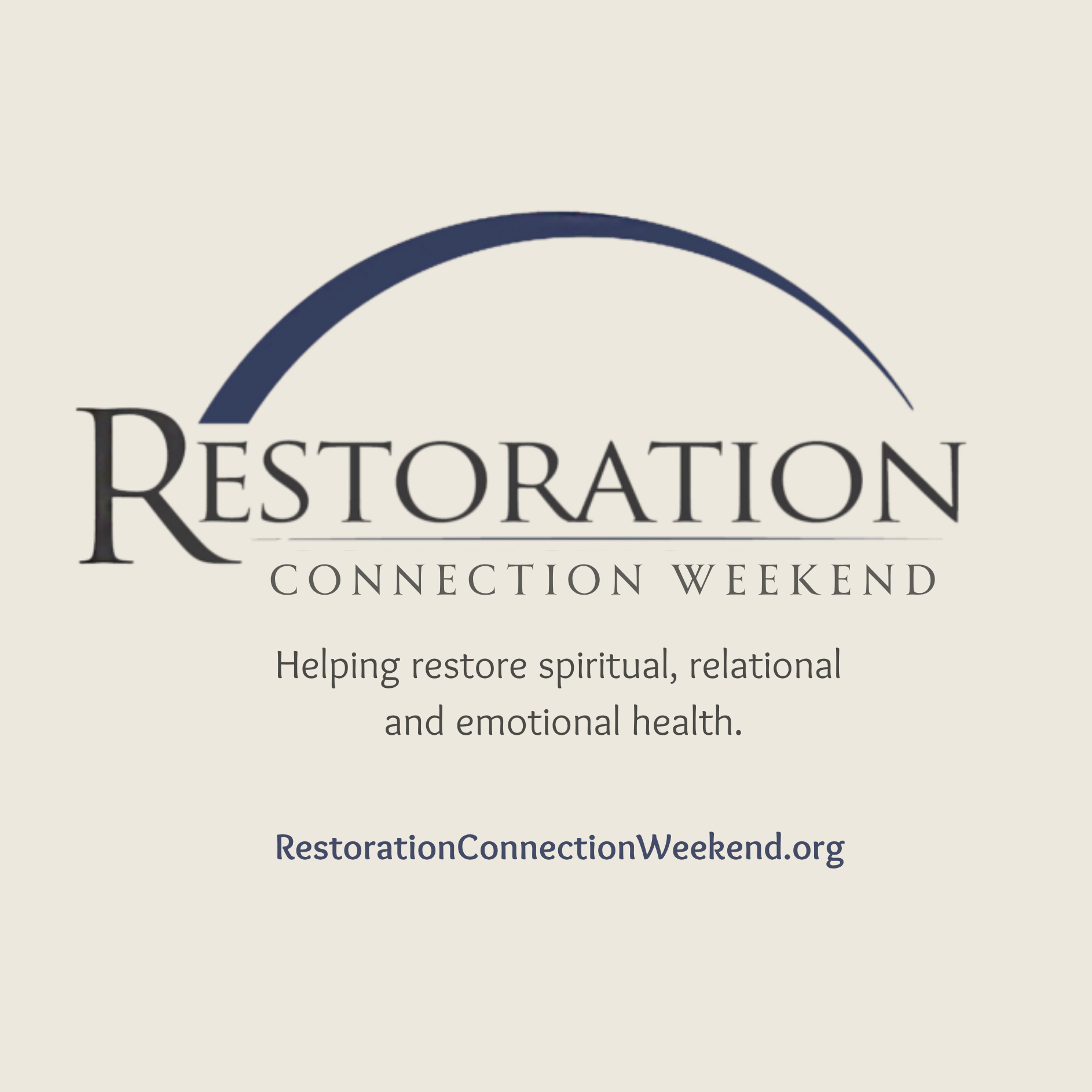 Restoration Connection Weekend Logo Juni Mod 1 Earthtone Restoration Connecton
